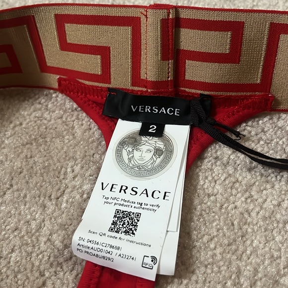 Versace Greca border thong - Picture 6 of 10